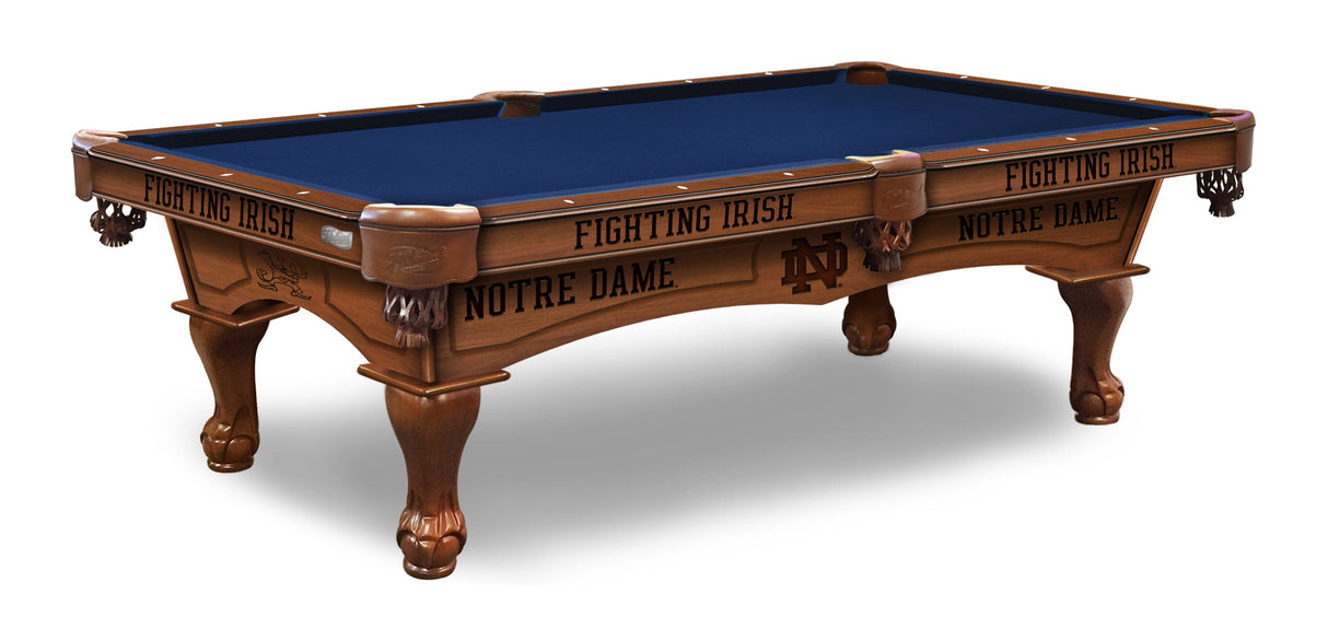 Holland Bar Stool Co. 8' Notre Dame Pool Table - Plain Cloth