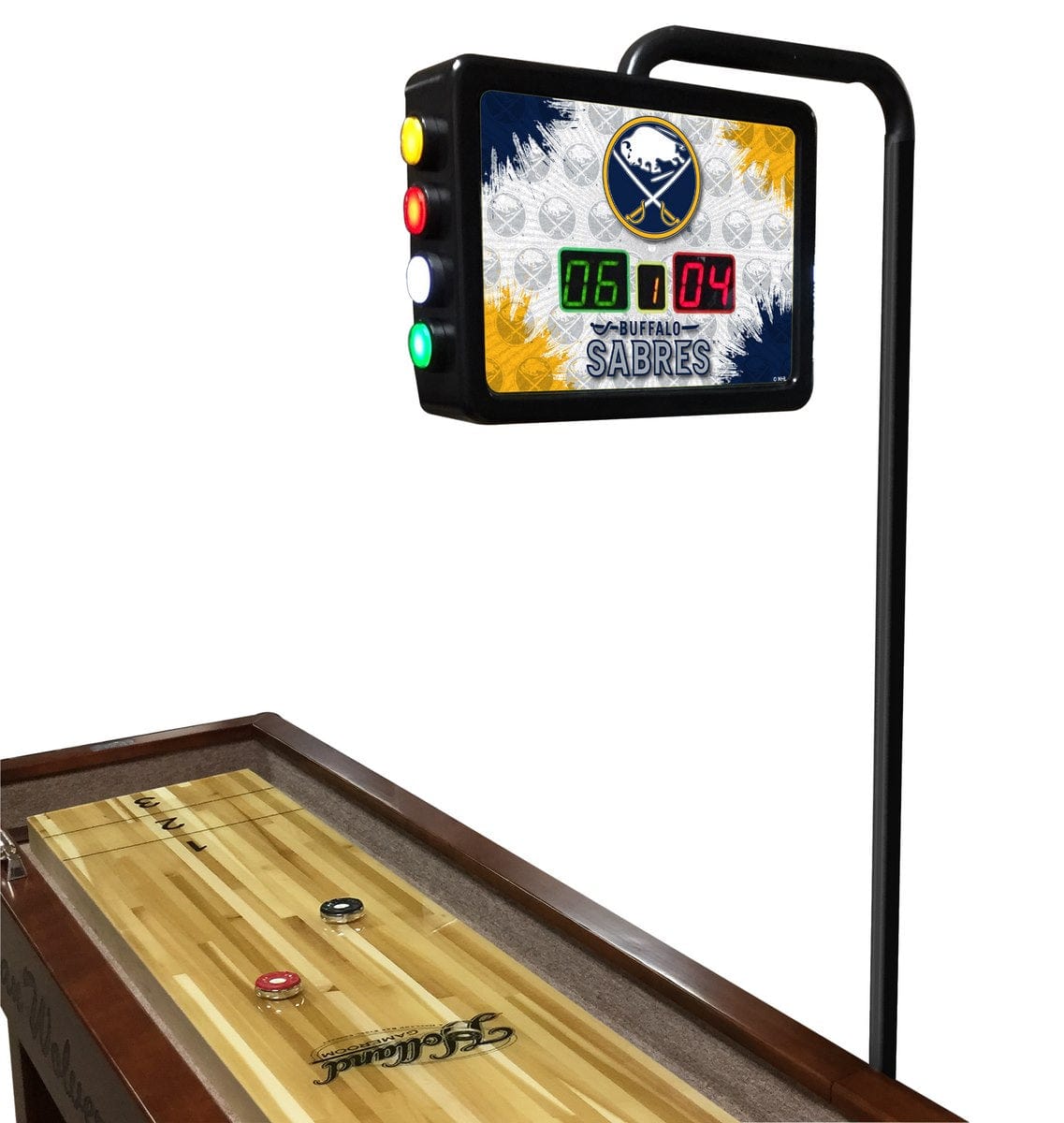 Holland Bar Stool Co. 12' Buffalo Sabres Shuffleboard Table