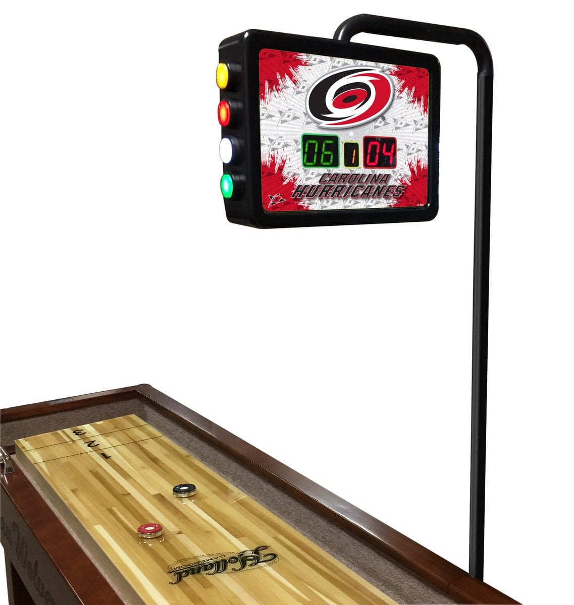 Holland Bar Stool Co. 12' Carolina Hurricanes Shuffleboard Table