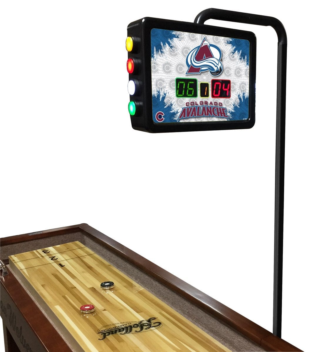 Holland Bar Stool Co. 12' Colorado Avalanche Shuffleboard Table