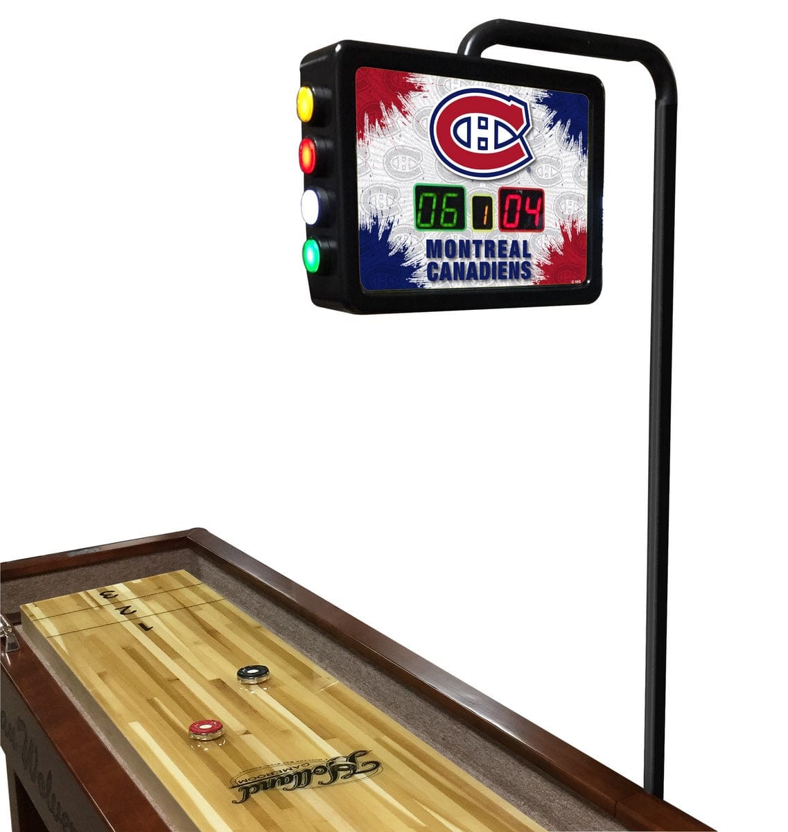 Holland Bar Stool Co. 12' Montreal Canadiens Shuffleboard Table