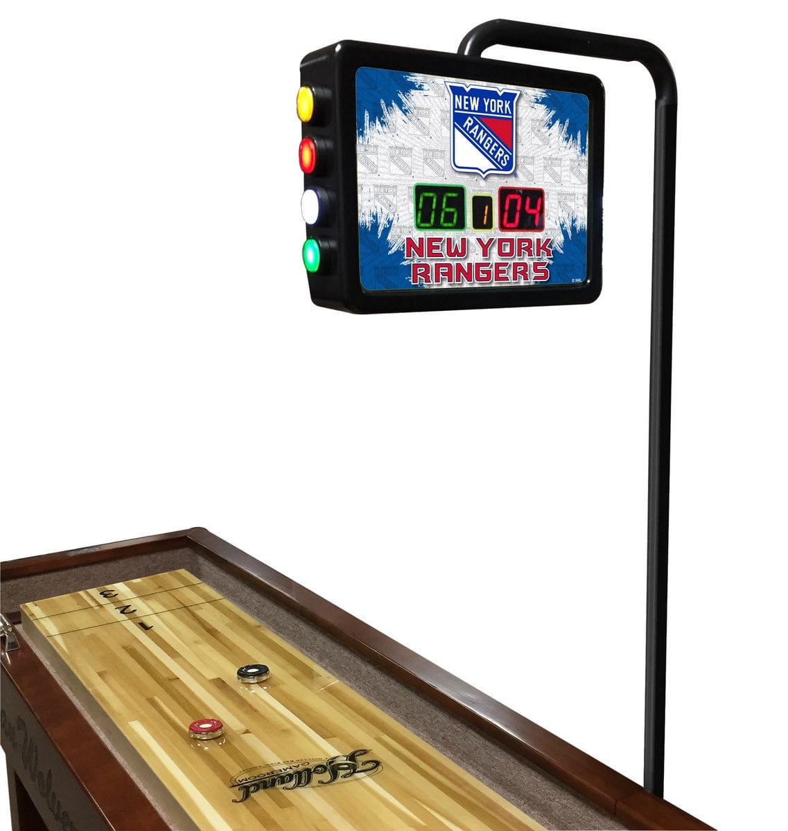 Holland Bar Stool Co. 12' New York Rangers Shuffleboard Table