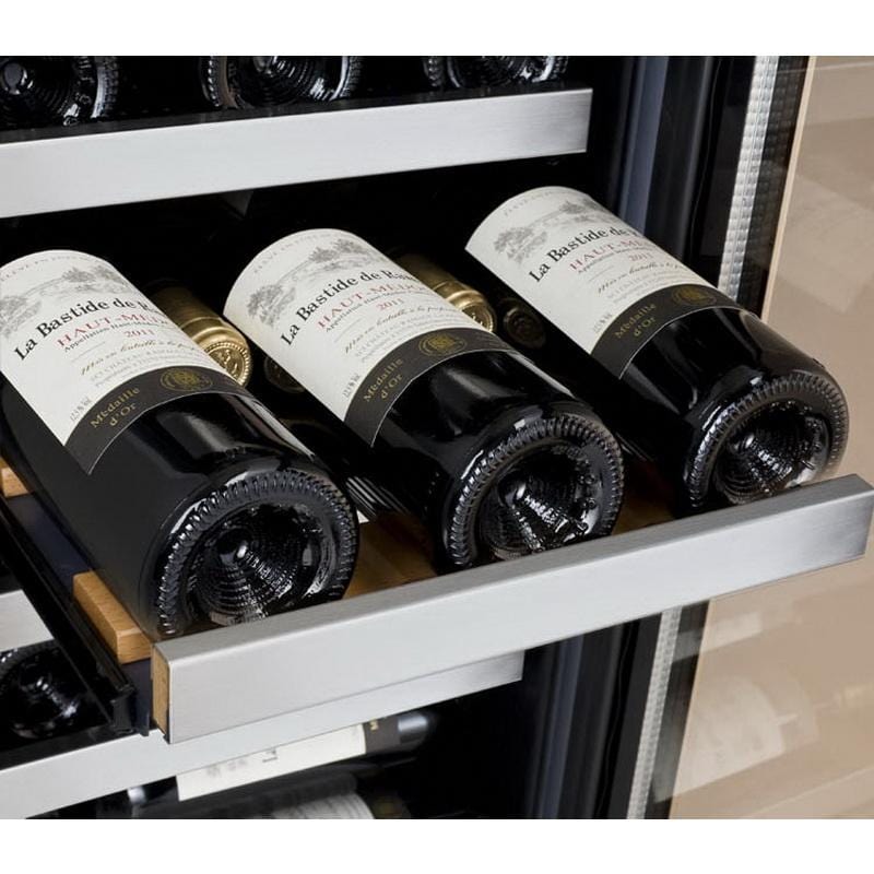Allavino 15&quot; Wide FlexCount II Tru-Vino 30 Bottle Single Zone Stainless Steel Wine Refrigerator