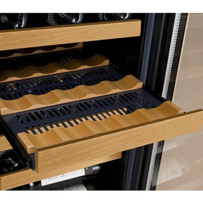 Allavino 15&quot; Wide FlexCount II Tru-Vino 30 Bottle Dual Zone Black Wine Refrigerator