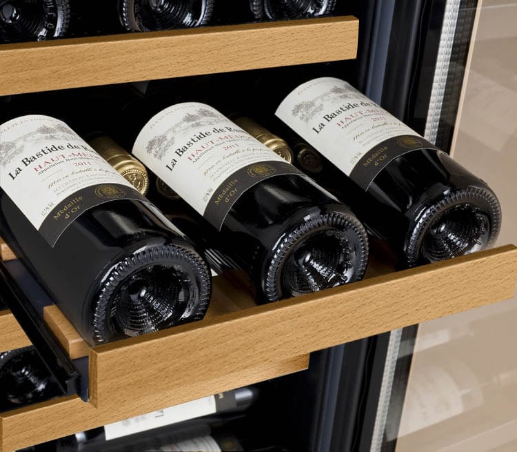 Allavino 15&quot; Wide FlexCount II Tru-Vino 30 Bottle Single Zone Black Wine Refrigerator