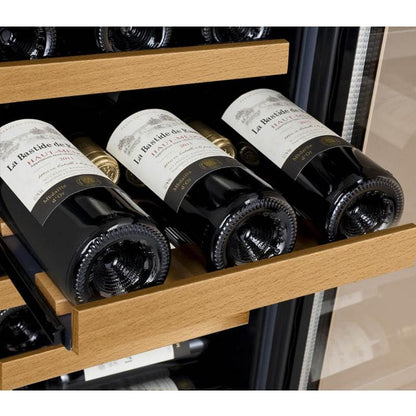 Allavino 15&quot; Wide FlexCount II Tru-Vino 30 Bottle Dual Zone Black Wine Refrigerator