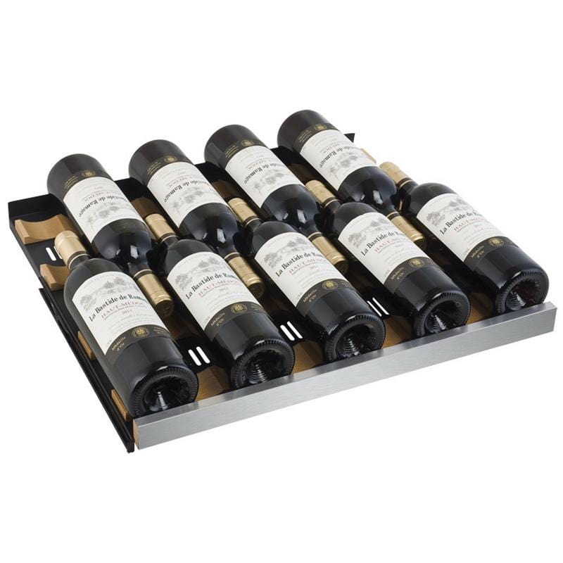 Allavino 24&quot; Wide FlexCount II Tru-Vino Series 56 Bottle Single Zone Stainless Steel Wine Refrigerator