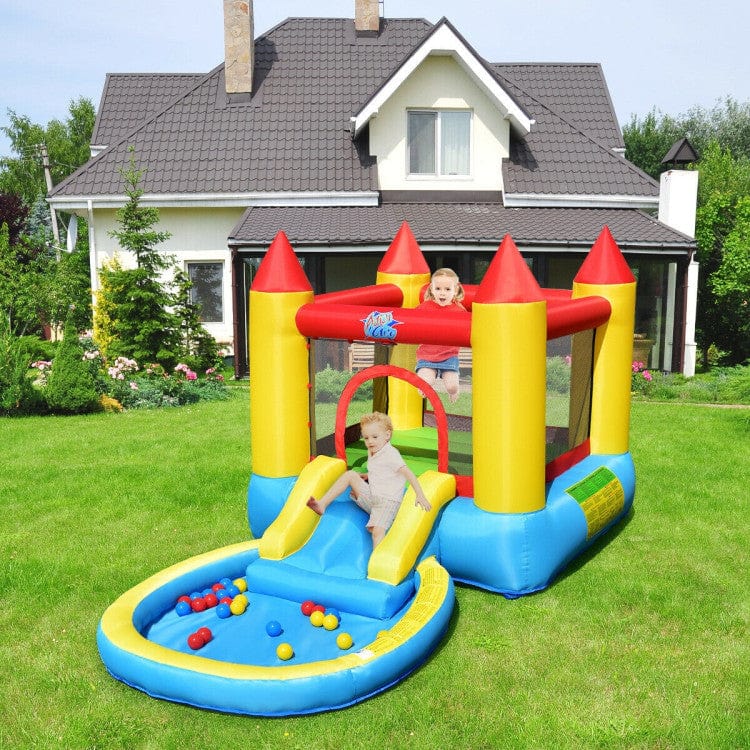 Costway Inflatable Kids Slide Bounce House