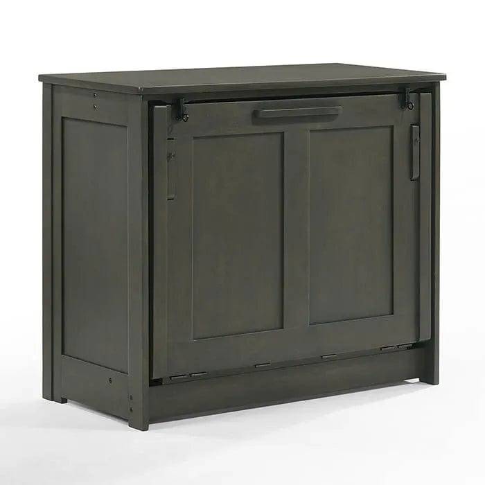 Night and Day Furniture Orion Murphy Cabinet Twin Bed Stonewash