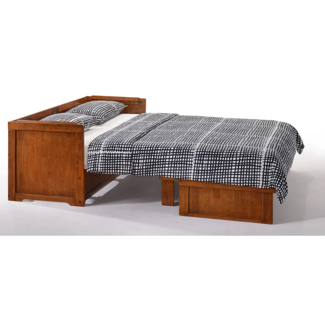 Night and Day Furniture Murphy Cube Queen Cabinet Bed Cherry