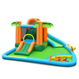 Costway Inflatable Water Slide Park Upgraded Handrail