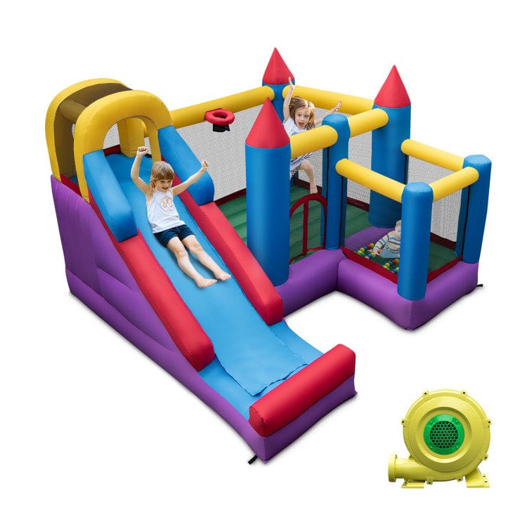 Costway 5-in-1 Inflatable Bounce House