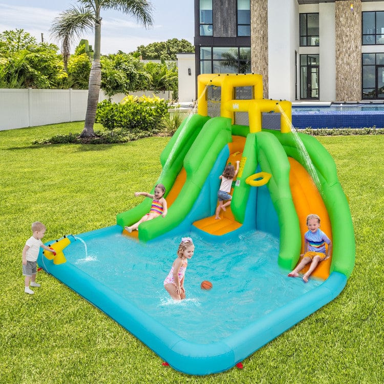 Costway Kids Inflatable Water Park Bounce House