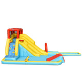 Costway 7-in-1 Inflatable Dual Slide Water Park Bounce House