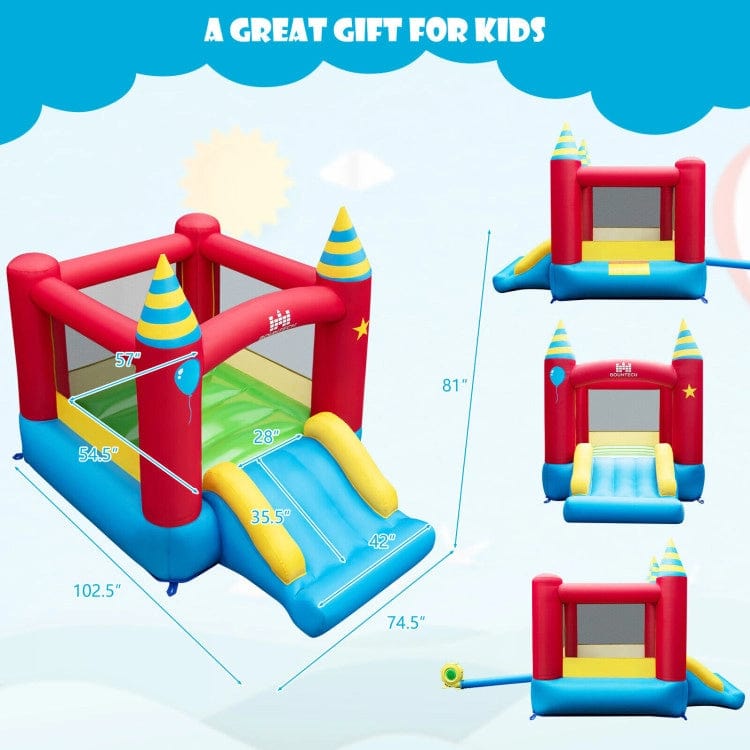 Costway Kids Inflatable Bounce Castle