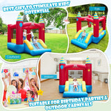 Costway Inflatable Kids Bounce Castle