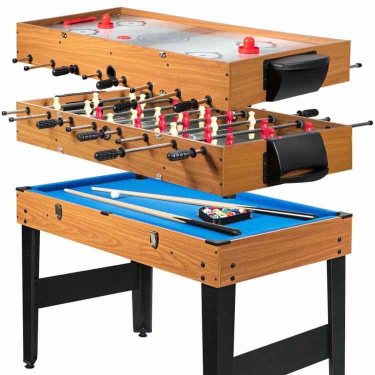 Costway 48 Inch Game Table with Full Play Set